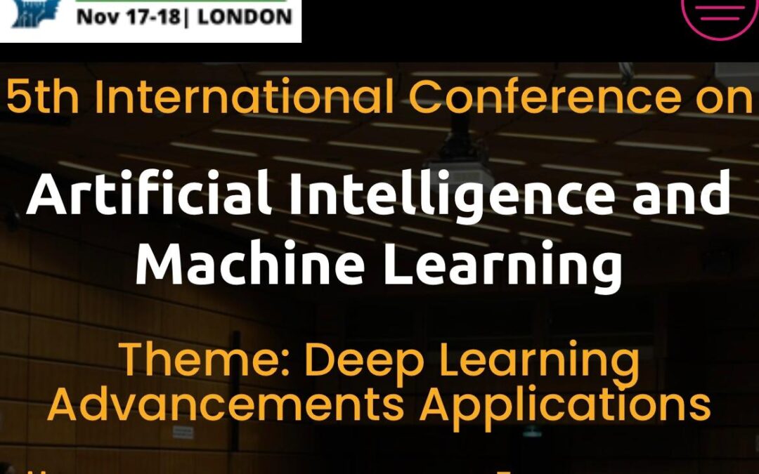 Lectures Klaus Henning at the 5th International Conference on Articificial Intelligence and Machine Learning 17.11.2025